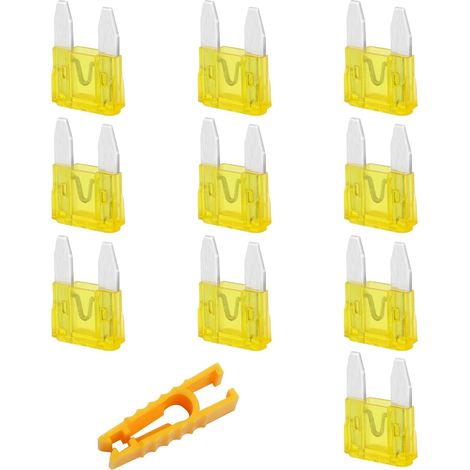 20A Mini Car Fuse, 10 Pieces Car Fuses (1/5)