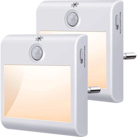 Veilleuse LED [2-Pack], veilleuse automatique avec détecteur de mouvement (1/5)
