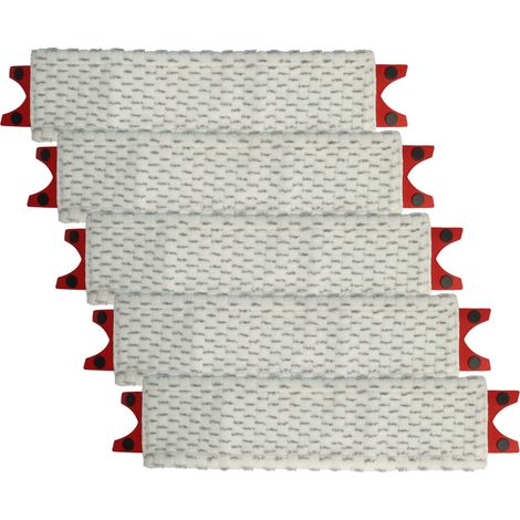 vhbw 5x panno sostituisce Vileda 4023103212237, 161036 per lavapavimenti