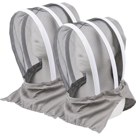 Colmena Colmenero - Colpacho Apícola de Malla Transpirable - Protección Facial y Cervical - Ajustable 54-62 cm - 150 g (1/5)