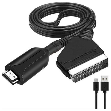 Convertisseur péritel vers HDMI adaptateur Audio vidéo pour HDTV/DVD/décodeur/ps3/pal/ntsc Starlight (1/5)