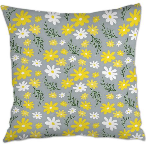Housse de coussin carrée standard 45x45cm rustique pour Noël, anniversaire, ou toute occasion (1/5)