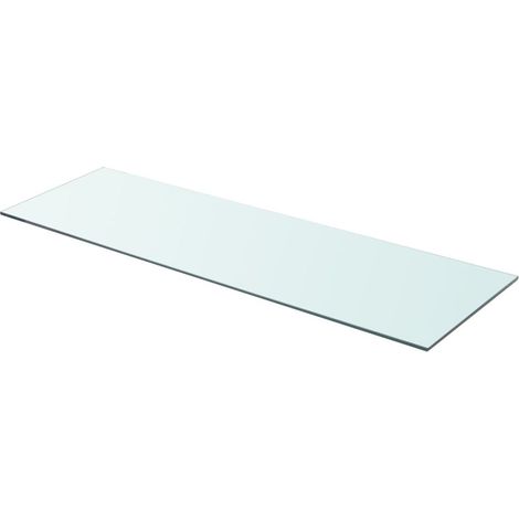 Pannello per mensola in vetro trasparente 90 x 30 cm 2702206/2
