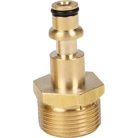 Adaptateur de tuyau en cuivre connexion rapide haute pression (1/5)