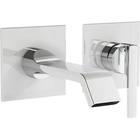 Grifo de lavabo empotrado, parte visible, cromado VitrA A42782 (1/3)