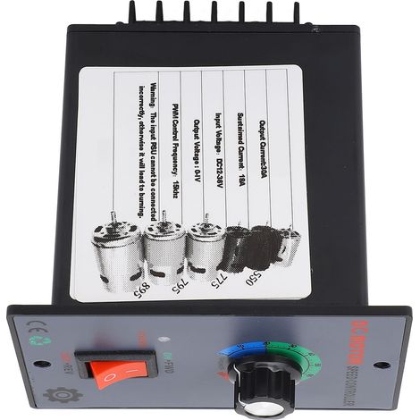 Contrôleur de vitesse moteur 30 A 12-36 V 15 kHz PWM pour moteurs 550, 775, 795 et 895 (1/5)