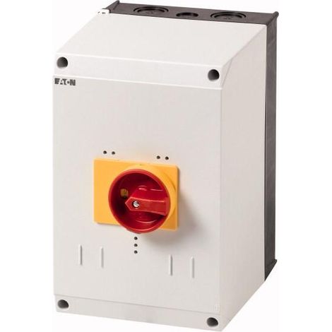 Coffret isolant pour PKZ4 +poignée rotative rouge/jaune EATON CI-K4-PKZ4-GR