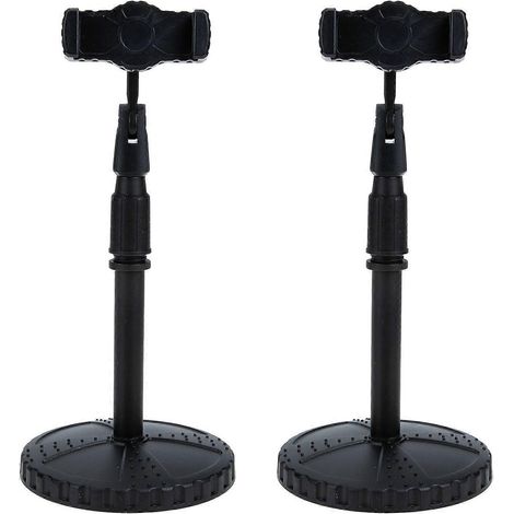 Lot de 2 supports de téléphone multifonctions pour bureau-27x13cm