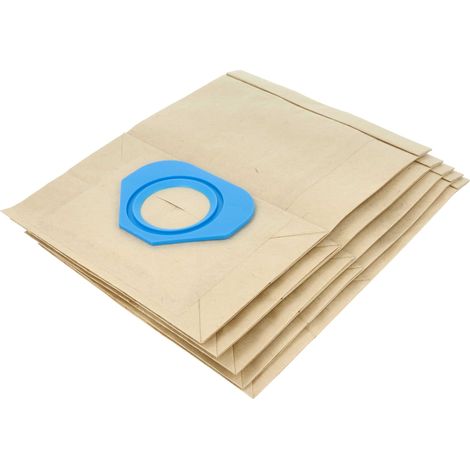 vhbw 5x bolsa compatible con Nilfisk BUSINESS90, BUSINESS, BRM 545, CDB3055, Business17 aspiradora - 31,5 cm x 23,4 cm marrón
