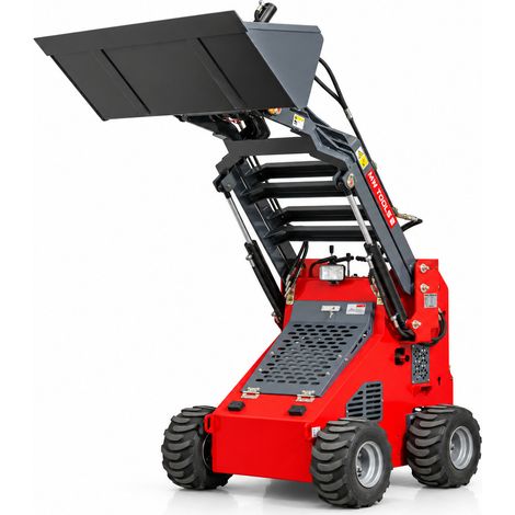 Mini chargeur sur roues moteur essence 23 ch - 1430 kg – Capacité de levage 430 kg - Avec Godet - Polyvalente, compacte et robuste MW Tools MLD430W (1/5)