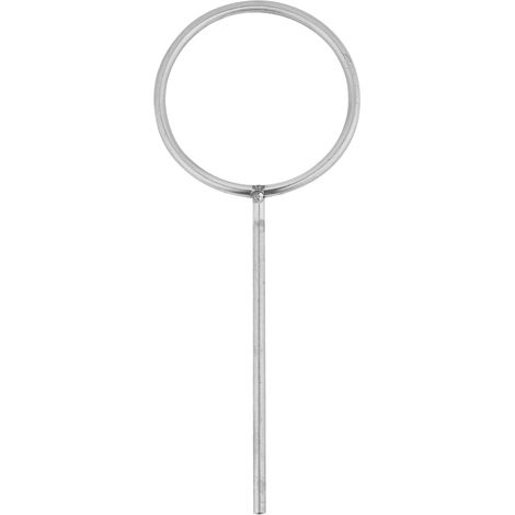 80 mm Edelstahl-Ringhalter mit geschlossenem Verschluss für Laborgeräte