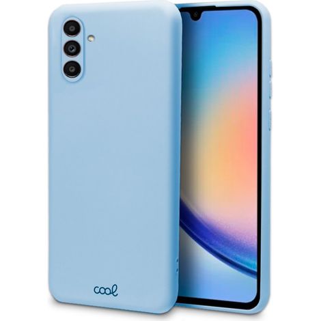 Carcasa COOL para Samsung A346 Galaxy A34 5G Cover Celeste