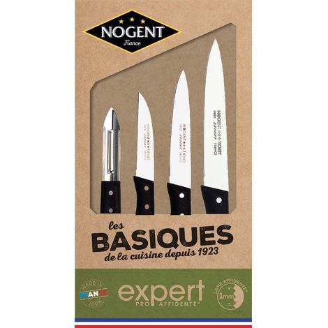 NOGENT - COFFRET DE 4 COUTEAUX OFFICE EXPERT POLYPRO
