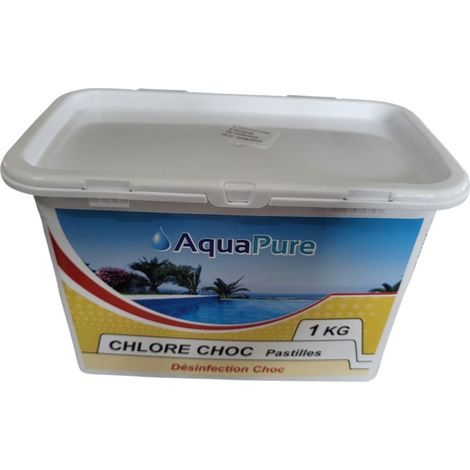 Pastilles chlore choc - 1 kg pastilles - jardiboutique (1/3)