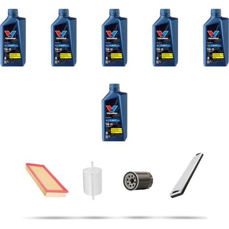 Kit tagliando 4 FILTRI e 6L OLIO compatibile con Ford Mondeo III 2.5 V6 125kw dal 2000 al 2007 (1/5)