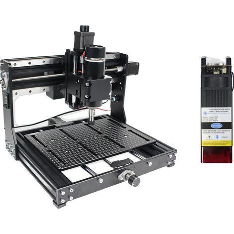 Fresadora CNC, controlador GRBL, grabadora multipropósito, láser ADD de 20 W (1/2)