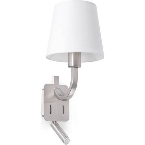 ESSENTIAL Aplique de pared con lector 29341 (1/3)