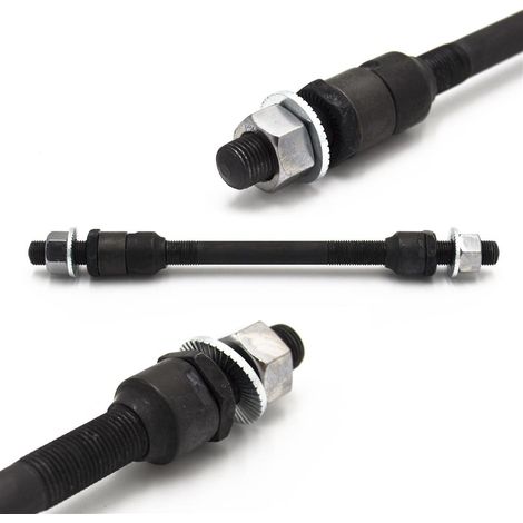 Shimano 185 mm (7-9/32") Komplette Nabenachse ohne Kugellager (FH-TX500) (1/5)