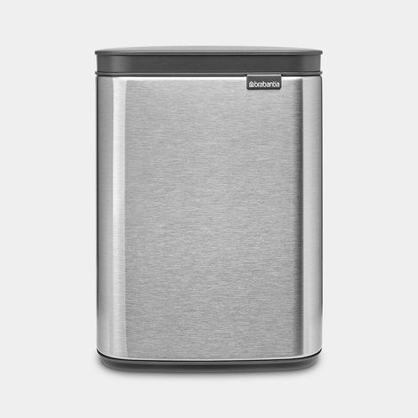 Papelera Brabantia compacta acero inoxidable 4 litros mate (1/5)