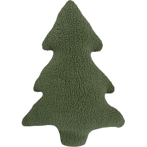 Coussin Sapin De Noël Coussin Moelleux en Peluche Rembourré  Oreillers Décoratifs De Noël Pour La Décoration Saisonnière De La Maison Pour Les Fêtes D'Hiver Le Salon Le Canapé La (1/5)