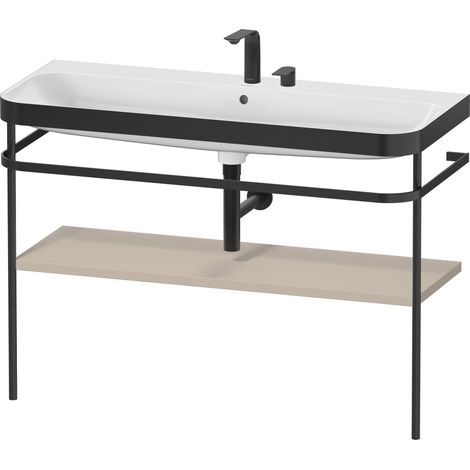 Duravit Happy D.2 Plus c-bonded Set avec console métallique,