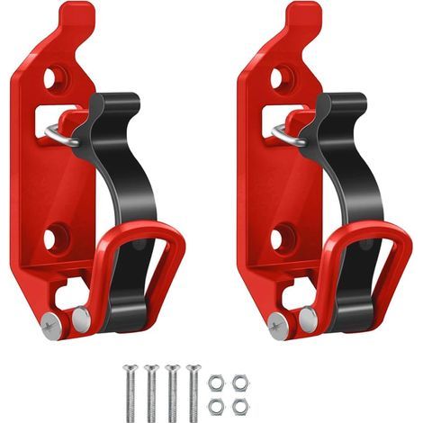 Stück All-Terrain-Baggerhalterungen, rote Schaufelhalterung für Dachstangenklemmen, Quick Fist Klemmen-Montagesatz, (1/5)