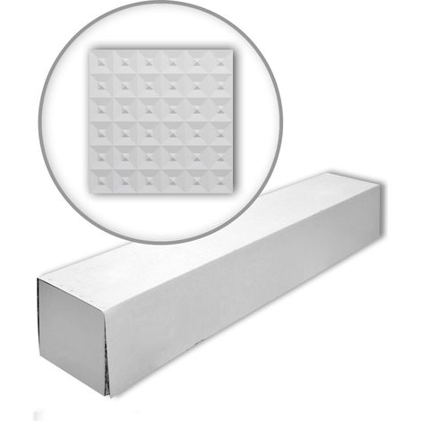 Profhome 159817-box 1 Karton SET mit 6 3D Wandpaneelen Wandvertäfelungen Stil Art déco 1,5 m2 (1/5)