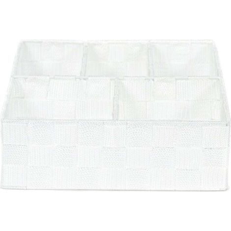 Compactor Free - Organizador de cajones 32x25x8 cm, blanco RAN6875 (1/4)