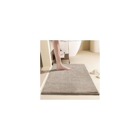 Tappetino da bagno con motivo cammello, 40x60 cm, realizzato in morbidissima ciniglia, altamente assorbente, lavabile in lavatrice, adatto per pavimenti del bagno, 1 pezzo per confezione. - Crezuo