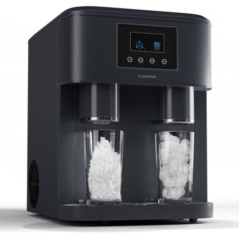 Klarstein Máquina de hielo IceAge Crush 2 tamaños de hielo picado