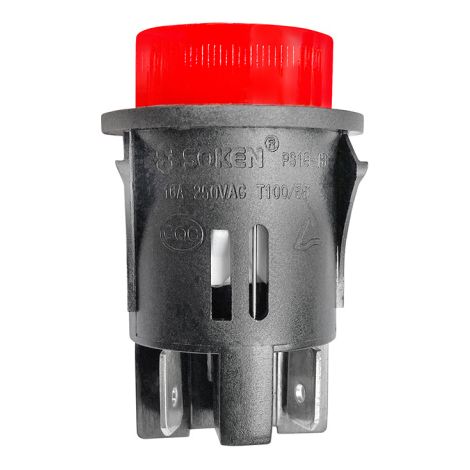 PS18-16 SOKEN Rocker Ein-/Aus Druckschalter 4Pin 250V 16A (1/3)