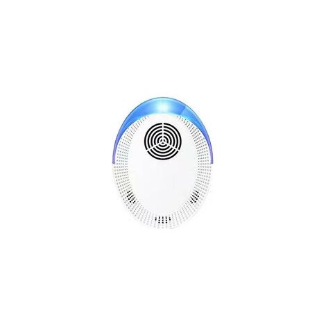 Anti-moustique blanc et tueur de rongeurs 18 canaux de conversion de fréquence ultrasonique insectifuge