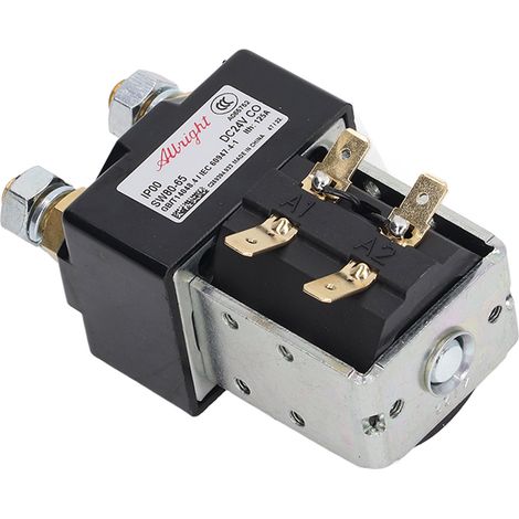 Électrovanne de relais 24V 125A SW80-65, compatible chariot élévateur gerbeur transpalette B2SW11 B2SW12, sensible, adaptée Albright (1/5)