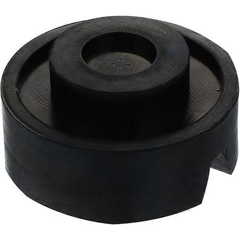Geschlitzte Gummimatte für den Fahrzeugboden, Hebevorrichtung, Autoreparaturzubehör-6.00X6.00X3.00CM-Black (1/4)