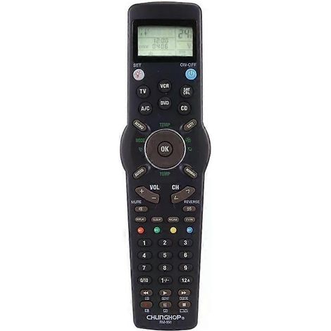 Télécommande universelle LCD avec fonction d'apprentissage pour TV, magnétoscope, climatiseur - RM-L991 (1/5)