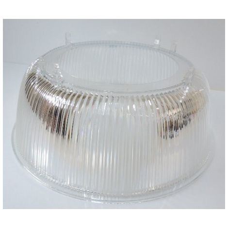 Réflecteur prismatique Ø 350mm transparent H130mm pour luminaire suspendu HiPak THORN EUROPHANE 96665382