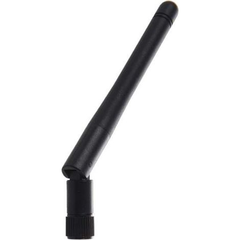 WiFi network card antenna, Bluetooth antenna, frequency 2.4GHz, black SMA male connector, black rubber antenna, length 10.6CM. (1/3)