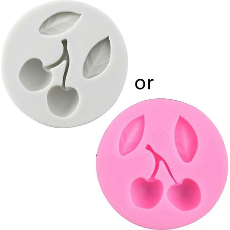 Silikonform für Kirschblätter, Fondant, Schokolade, Kuchen, Zuckerdekoration, Backzubehör (1/5)