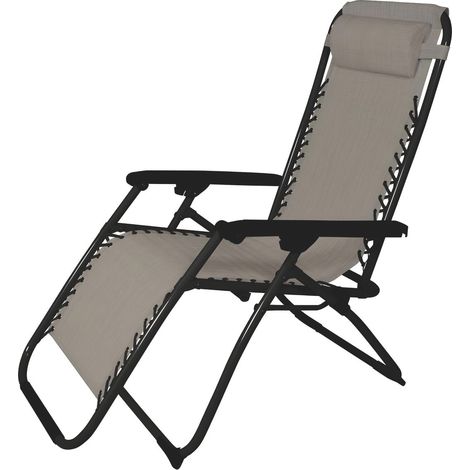 SDRAIO RECLINABILE cm. 62x142x120 h col. Tortora