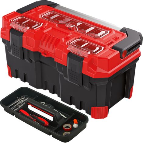 Kistenberg Werkzeugkiste Werkzeugkasten Werkzeugbox Toolbox aus Kunststoff leer, Version: KTIPA5025-3020 496 x 258 x 240 (1/5)