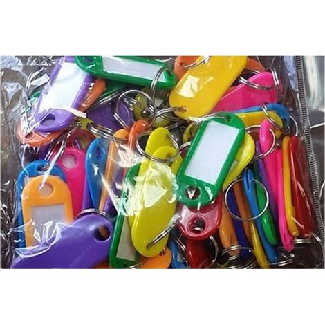 Jeu de Porte-Étiquettes 100 Pcs 53x22 mm - Color Mix - Pratique et Esthétique - Usage Professionnel - Beast (1/3)