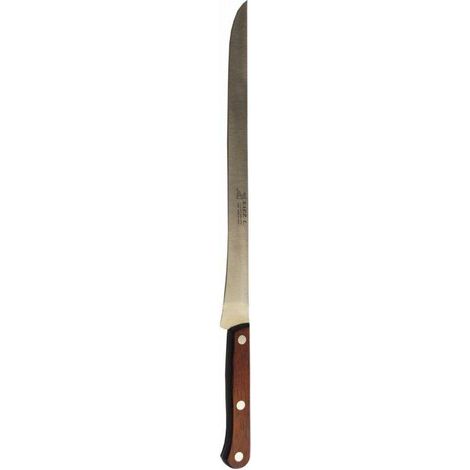 FPLUS cuchillo jamonero 541/25 , Cuchillo Jamonero de Cuchillería Sáez, hoja flexible de Acero Inoxidable. Vaciado y Afilado Artesanalmente.