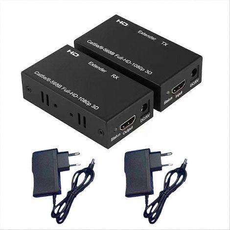 60 m RJ45-Verlängerungskabel – 1080p-kompatibel, europäischer Stecker (1/5)