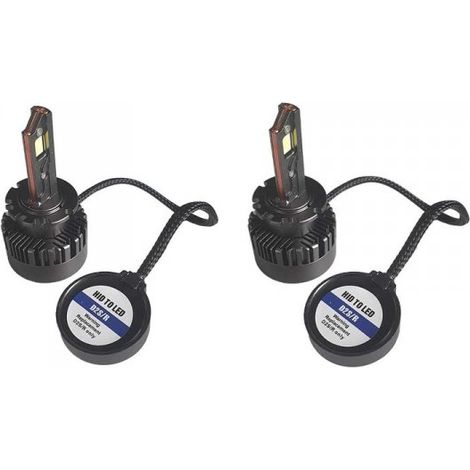 2 Pezzi Lampade LED D2S D2R 35W 12V 7000lm 6000K Plug Play Più Luminoso dello Xenon Originale