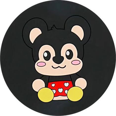 Tapis anti-glisse pour gobelet universel - Support voiture mignon (Modèle 3) (1/5)