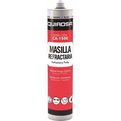 Mastic de scellement quiadsa ca-1500 résistant 1500°C 300ml