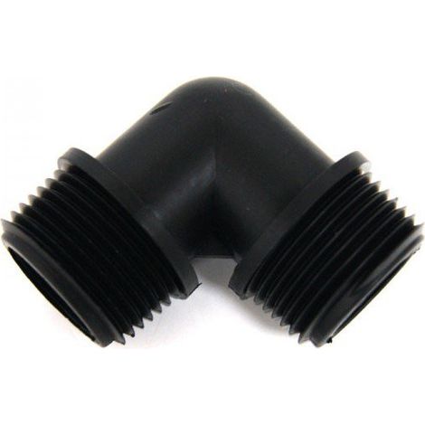 Coude egal polypropylene mâle 26x34