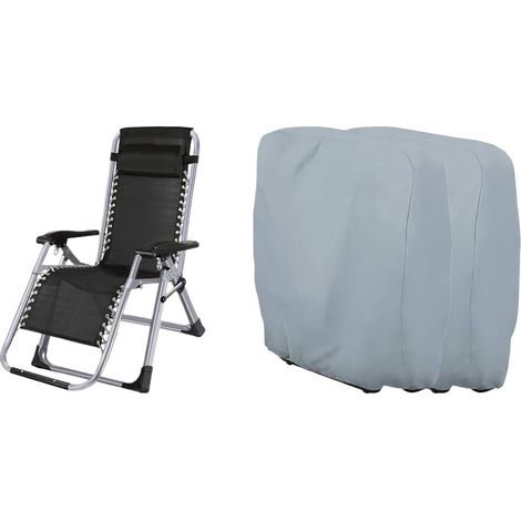 housses de chaise pliantes - Anti-poussière - Protection anti-poussière pour meubles d'extérieur - Pour intérieur et extérieur, terrasse, jardin (1/5)