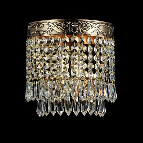 Lampada da parete Royal Classic in Metallo Palace Oro Antique (1/4)