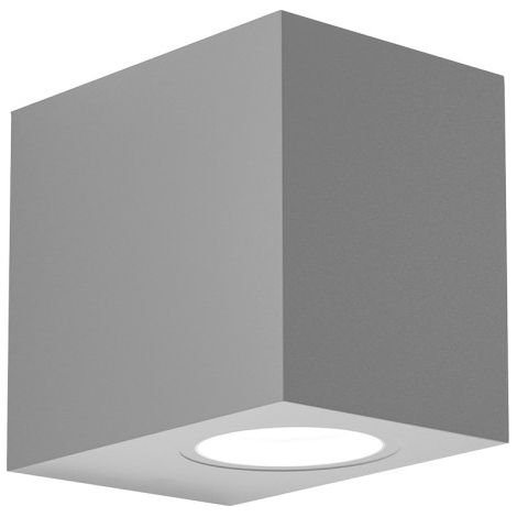 Aplique de exterior “Alce” GU10 (230V) IP44 8x7x9cm color gris